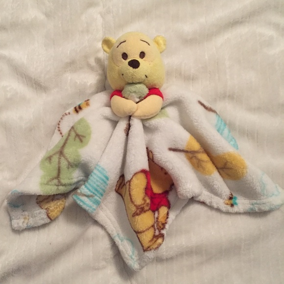 Winnie the Pooh Disney Baby Plush Security Blanket Lovey (2015) - Picture 1 of 5